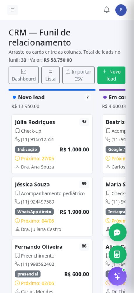 Campanhas WhatsApp em massa no celular